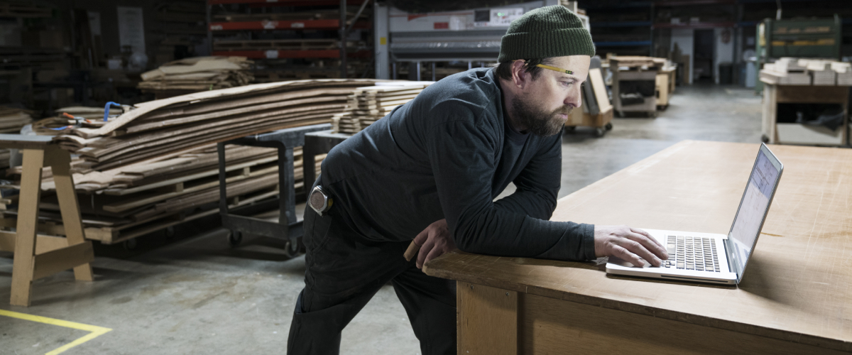 belijning werkplaats