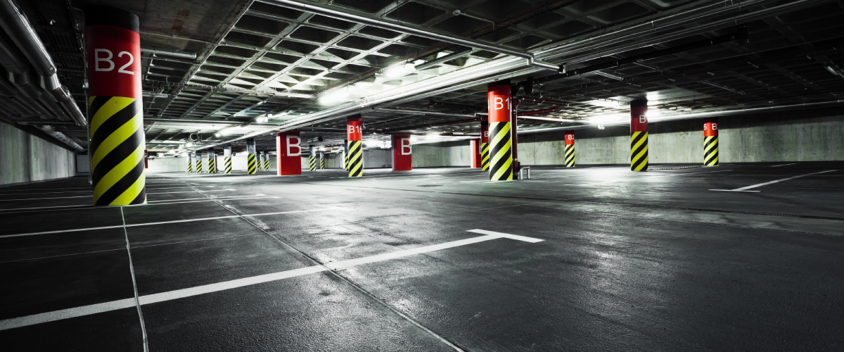 belijning parkeergarage